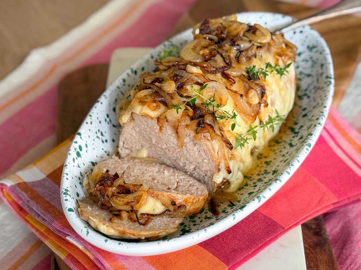Appetitoso con cipolle e Emmental