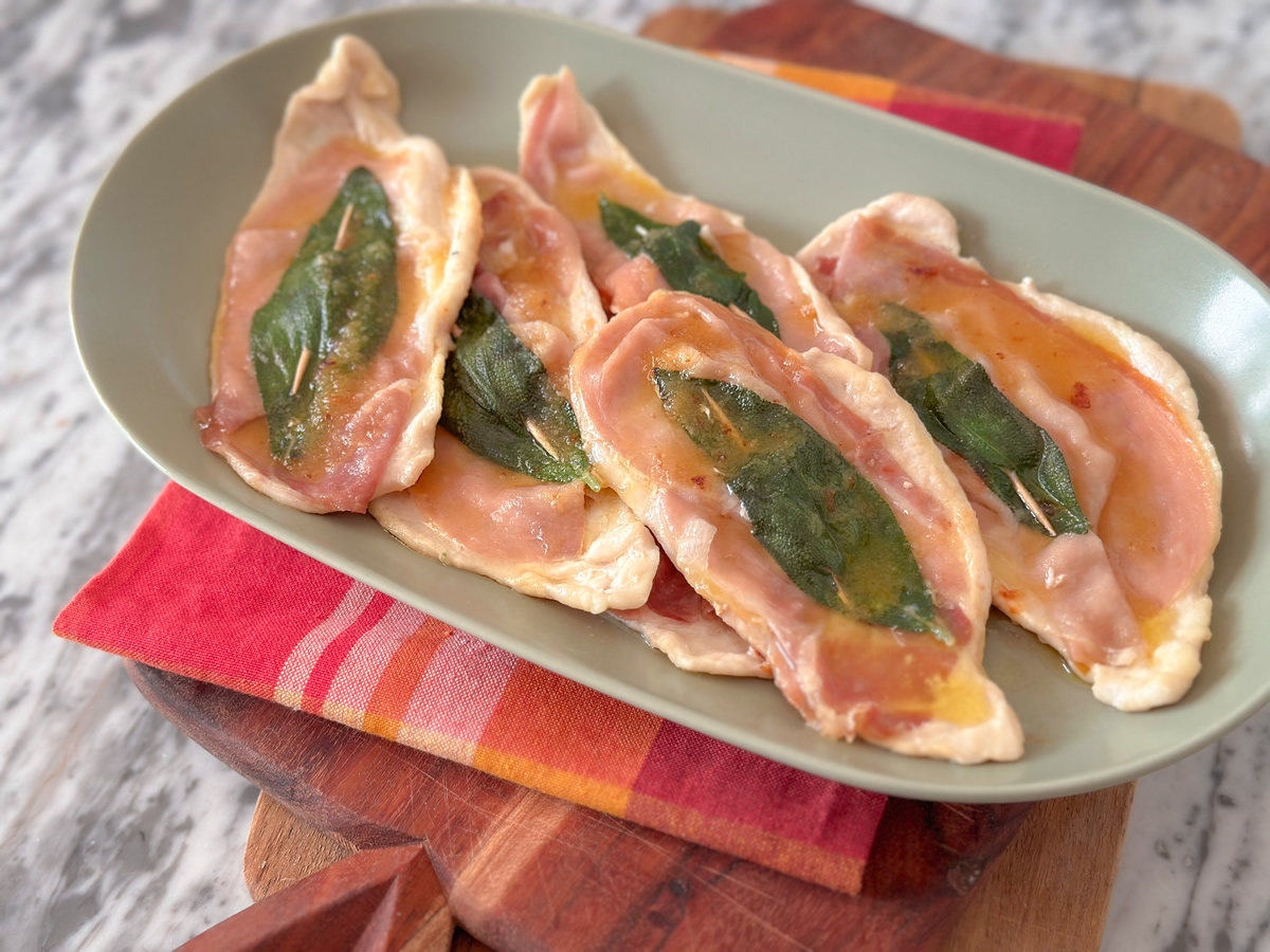 Saltimbocca di pollo