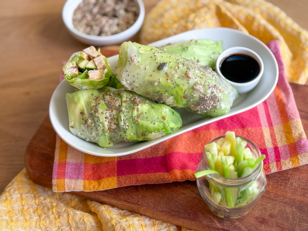 Summer Rolls con fesa di tacchino